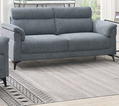 Roxy Fabric 3 Seater Sofa - Grey