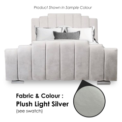 Salamanca Plush Light Silver
