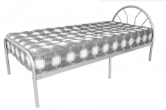 Sydney Single Bed 3ft - Silver