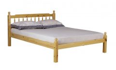 Torino Small Double Bed 4ft - Pine