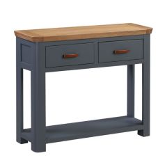 Treviso Large Console Table - Midnight Blue