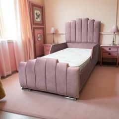 Salamanca Kids Bed Plush Pink-3ft - Single