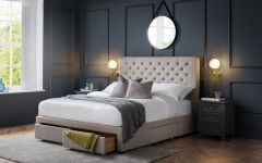 Wilton 4 Drawer King Size Bed 5ft - Grey
