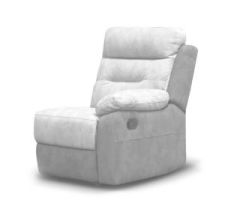 Dillon MODULE RHF Recliner - Umber Grey / Lava