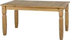 Corona 5' Dining Table - Distressed Waxed Pine