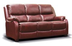 Parker Leather 3 Seater Sofa - Tabac