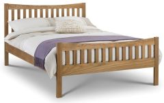 Bergamo Bed - Oak 