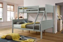 Cassie Triple Bunk Bed - Grey