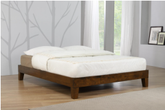 Charlie Platform Bed - Rustic Oak