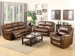 Farnham Leather Air 3+2+1 Suite - Tan