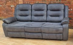 Firenze Recliner Suite 3+1+1 - Grey