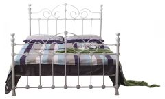 Inglewood Metal Bed - White