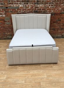 Marquise Ottoman Bed - Cream