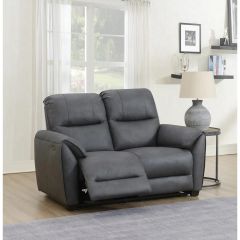 Jordi 2P Recliner Dark Grey