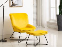 Teagan Chair & Stool - Ochre