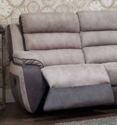 Urban LHF Recliner - Smoke Grey 