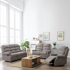 Windsor Fabric Recliner 3+1+1 Suite - Latte