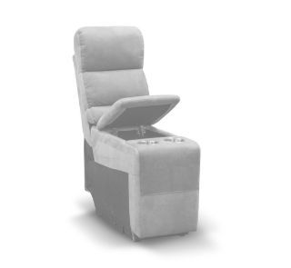Urban Console with Storage - Grey / Charcoal