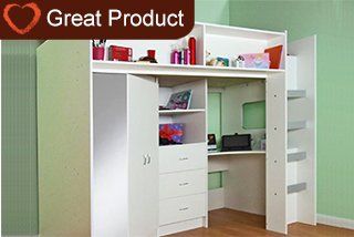 Stamford High Sleeper - White