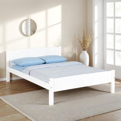 Amber Bed - White