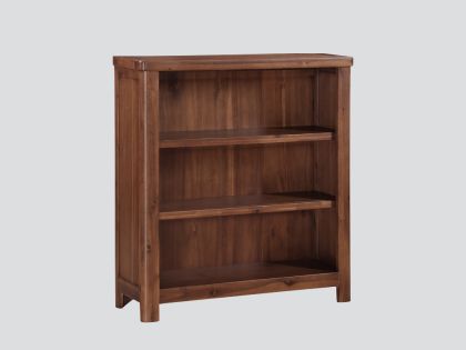 Andorra Low Bookcase - Dark Acacia