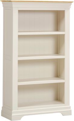 Bordeaux Bookcase -Ivory/Oak