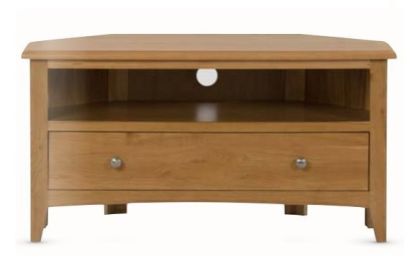 Kilkenny Corner TV Unit - Oak