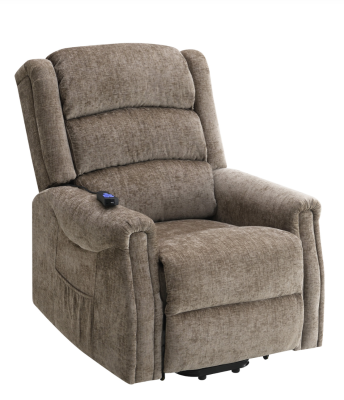 Kingsley Twin Motor Lift & Rise Chair - Beige Fabric