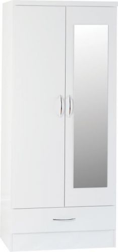 One door mirrored wardrobe deals