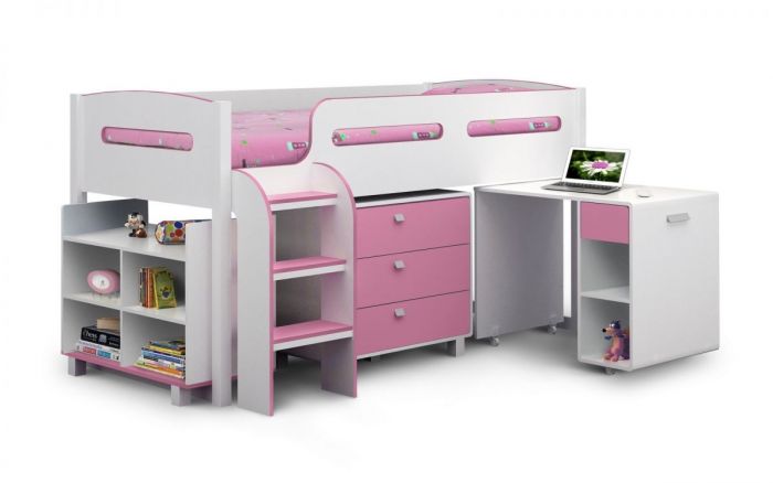 Kimbo cabin outlet bed white