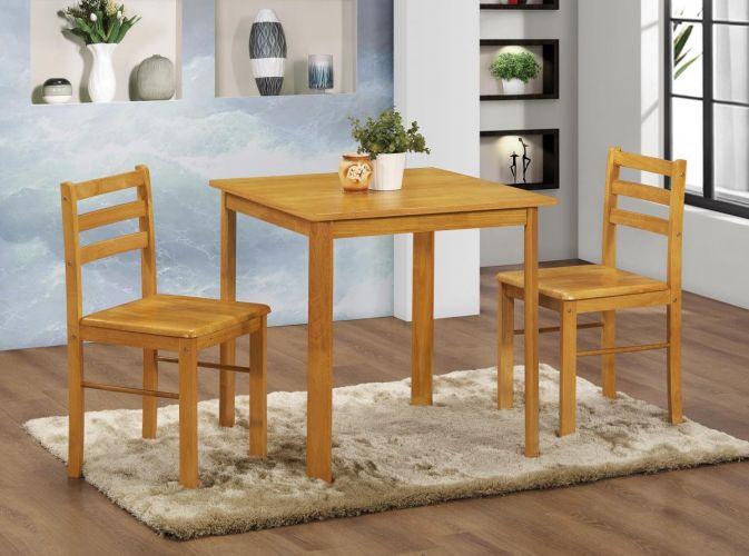 York Small Dining Set With 2 Chairs, Small Dining Room Chairs Uk